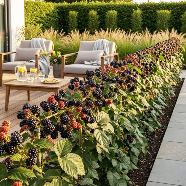 Braam - Rubus Black Satin - Winterhard - 6 Planten