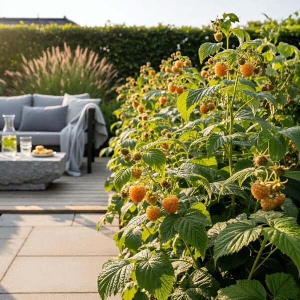 Framboos - Rubus idaeus Fallgold - Winterhard - 3 Planten