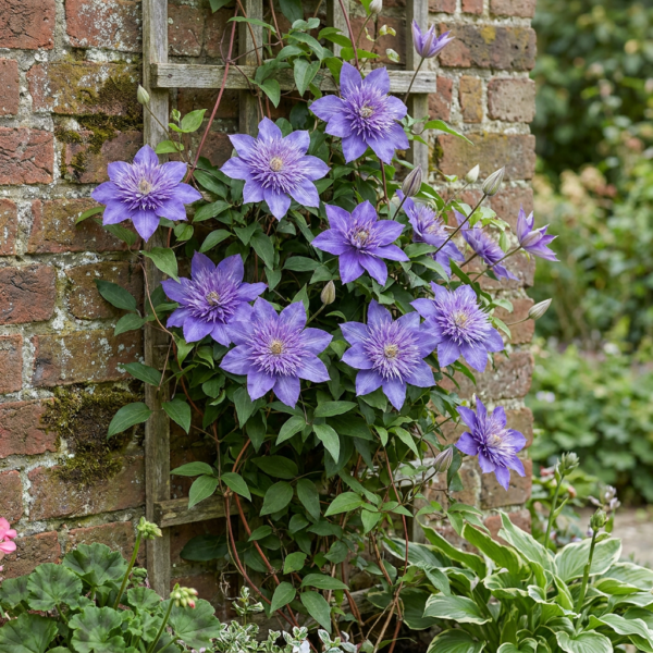Clematis Multi Blue - Bosrank - Blauw - Klimplant | 6 stuks